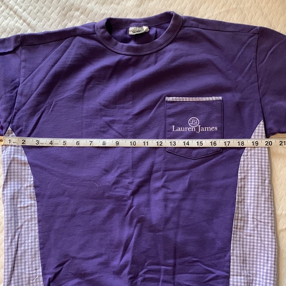 Lauren James Sweatshirt with Gingham Detail - Picture 3 of 5